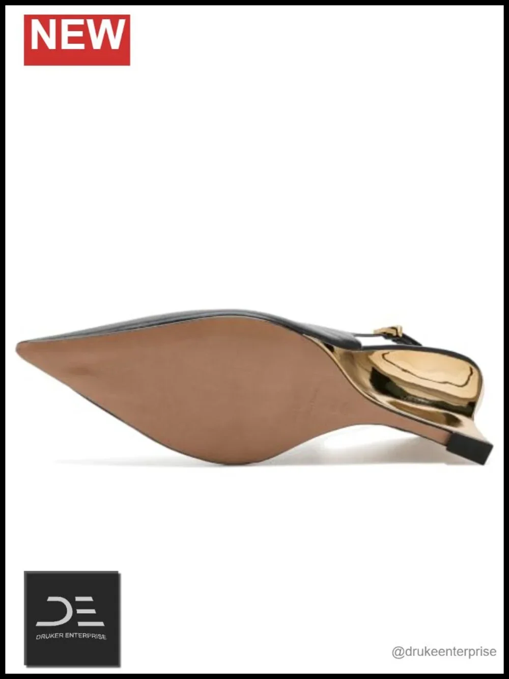 Women's Leather Wedge Heel Pumps Pointed Toe Buckle Closure Fall